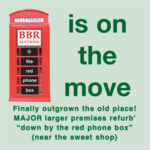 BBR is on the move...